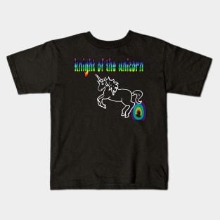 Knight of the Unicorn Kids T-Shirt